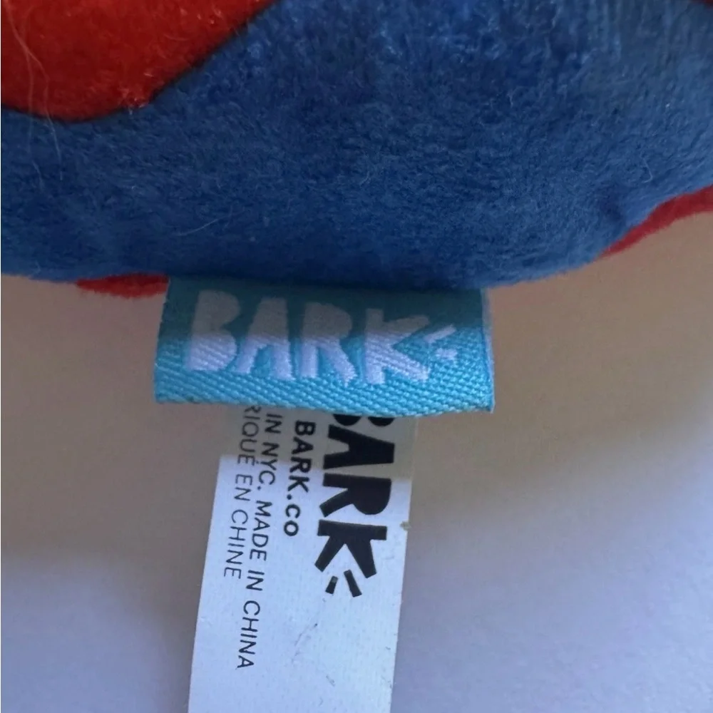 Bark Box - Plush Dog Toy - Ultimutt Inner Tube - Tug/Squeaker/Crinkle L NWT‎